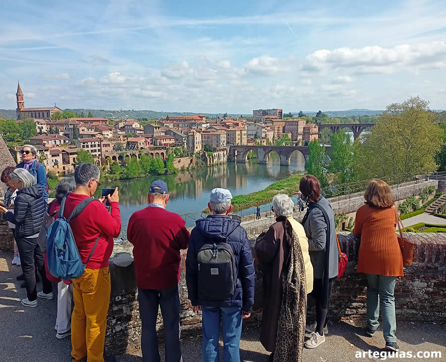 Mirador sobre el río Tarn