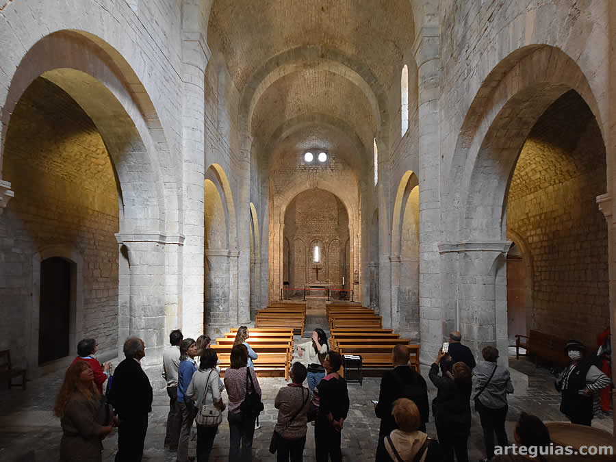 Interior de la iglesia de Vilabertrán