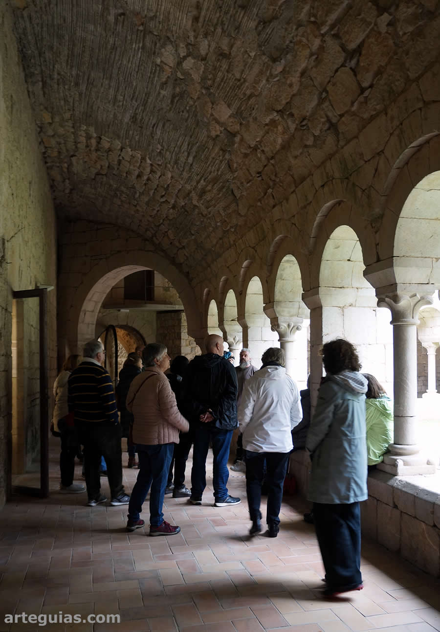En el claustro de Vilabertrán