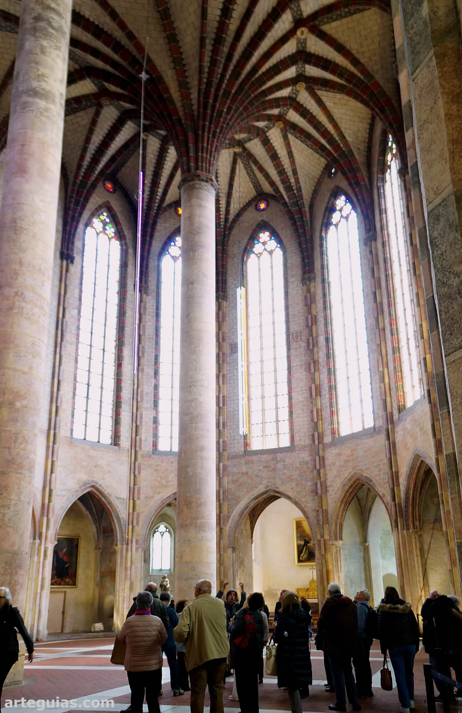 En la cabecera de la iglesia del Convento de los Jacobinos