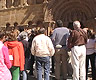 Viaje Guiado a Soria. Frente a la fachada de Santo Domingo de Soria