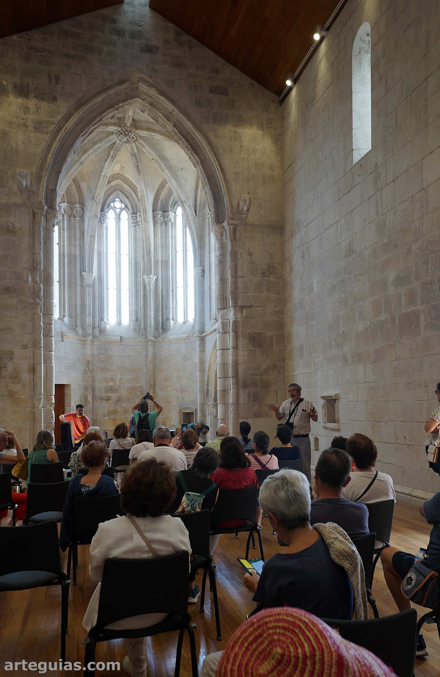 En la iglesia de Santa María da Pena del castillo de Leiría