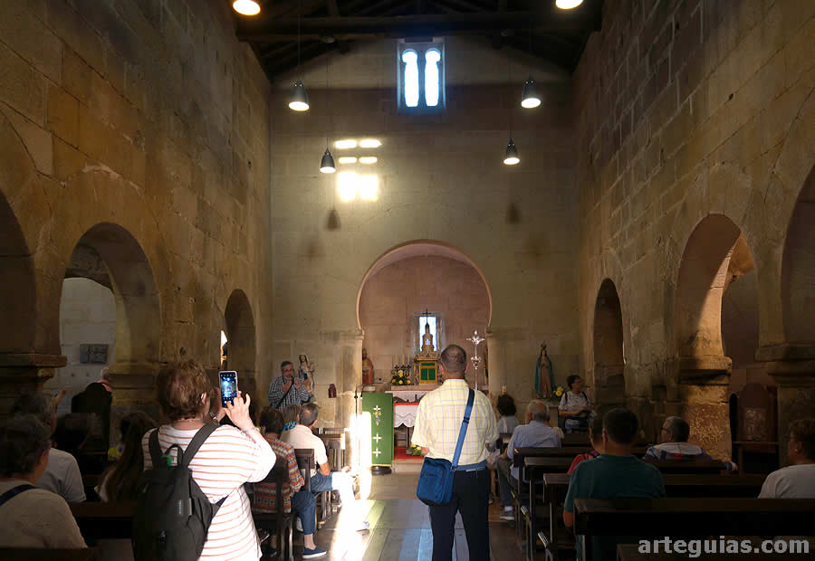 Visita a la iglesia prerrománica de San Pedro de Lourosa