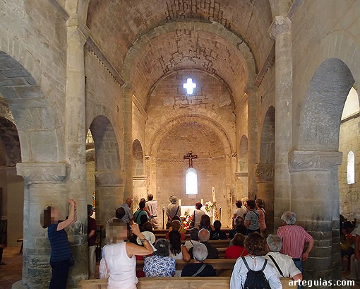 Después de Capella fuimos a visitar la iglesia de Luzás
