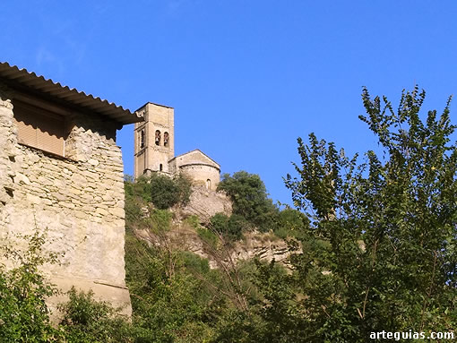 Vista de la iglesia de Santa MAría
