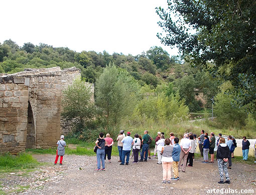 Si el puente de Besiáns maravilló por su altura, el de Capella lo hizo por sus 100 metros de longitud