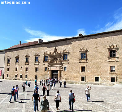 En la Plaza Mayor de Peñaranda