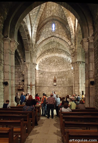 En la espectacular iglesia del monasterio