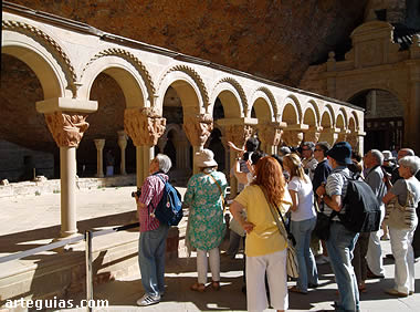 Claustro de San Juan de la Peña