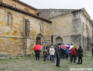 Primera visita del domingo: la importante iglesia de Santa Mar&iacute;a del Puerto de Santo&ntilde;a 