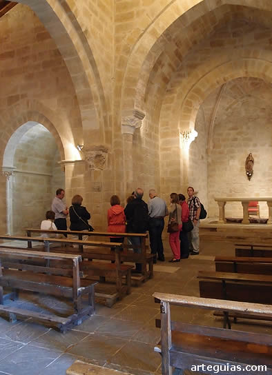 En la Ermita de Santa Cecilia de Aguilar de Campoo