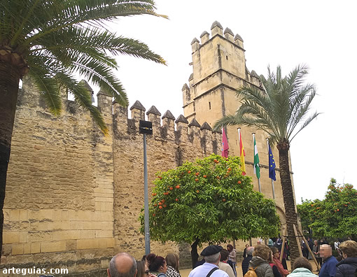 Después de Medina Azahara nos dirigimos al Alcázar de los Reyes Cristianos