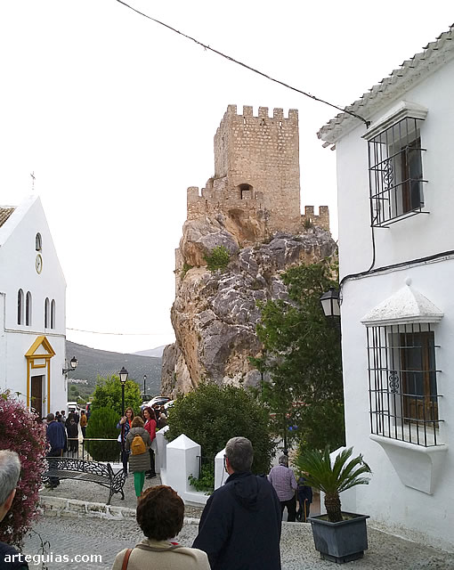 La torre del castillo de Zuheros fue uno de los lugares más pintorescos de nuestro viaje