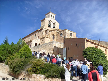 Visitando la iglesia de la Virgen del Rivero en San Esteban de Gormaz
