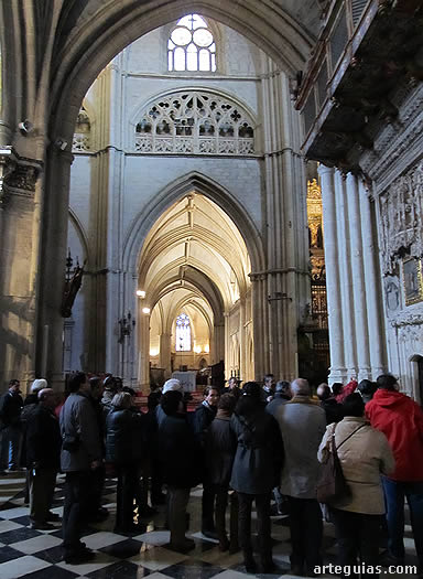 Interior de la catedral