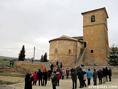 Visita a la iglesia de El Olmo