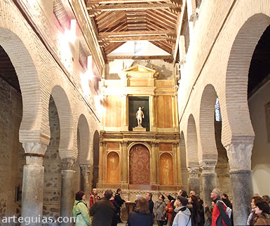 El interior de la iglesia de San Sebasti&aacute;n es realmente una mezquita del siglo X