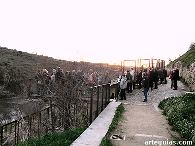 Atardecer en las ruinas de los Ba&ntilde;os de Tener&iacute;as