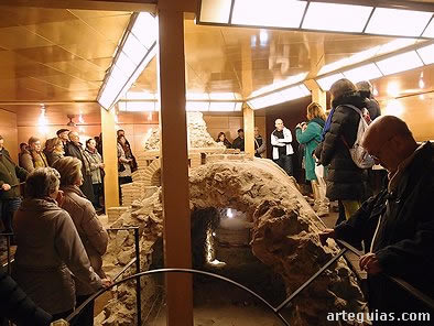 La siguiente visita fue para las Termas Romanas