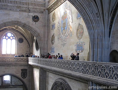 Vista desde lo alto de la Catedral Nueva de Salamanca