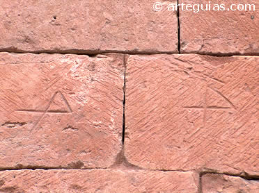 Marcas de Cantero. Iglesia de San Marcos