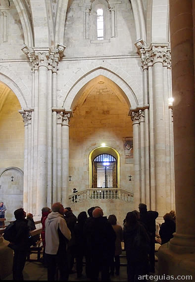 En el interior de la Catedral Vieja