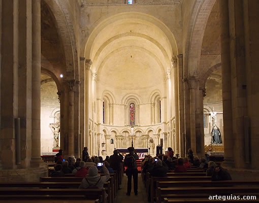 Interior de la iglesia de San Millán