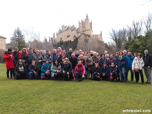 Foto e familia en el mirador del Alc&aacute;zar
