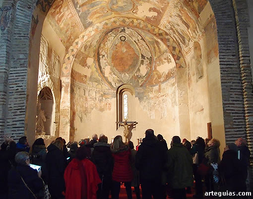 Ante las fabulosas pinturas de San Justo