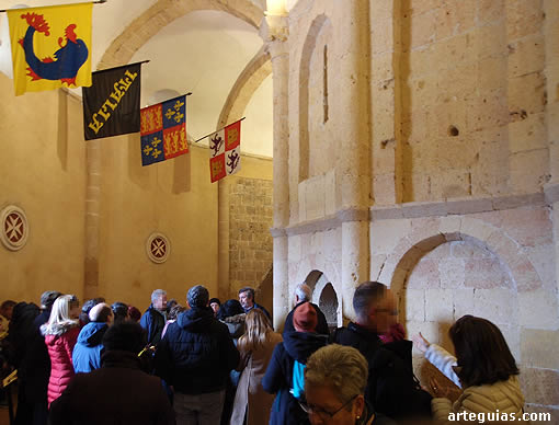 Momento estrella del viaje: interior de la Vera Cruz