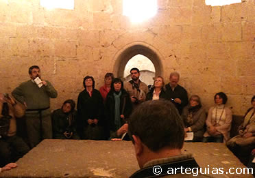 Interior del edículo central. Vera Cruz