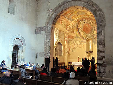 Como siempre, las pinturas murales de San Justo fueron protagonistas de nuestro viaje a Segovia