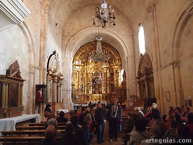 En el interior de esta iglesia