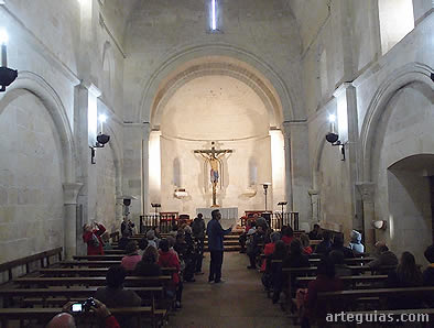 Interior de la iglesia de El Salvador