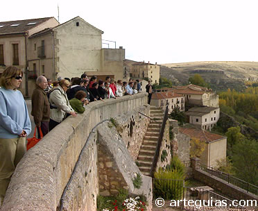 Contemplando las vistas desde Sep&uacute;lveda