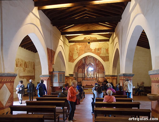 Más tarde fuimos a Aroche para visitar la iglesia de San Mamés, del siglo XIII