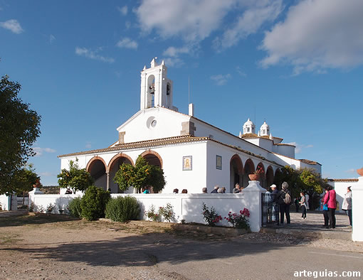 Visita al Santuario de Nuestra Señora de los Remedios de Fregenal de la Sierra