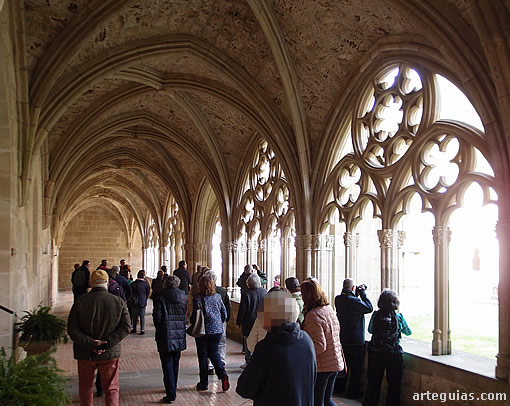 En el claustro de este monasterio