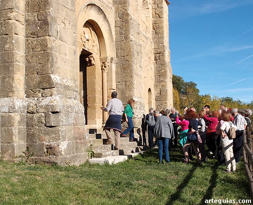 Viernes por la tarde: visita a la Ermita de Aguilar de Codés