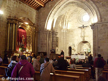 Imagen de la monumental iglesia de San Vicente