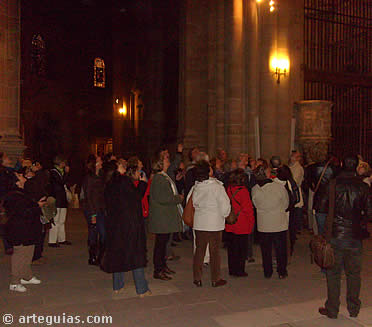 Observando los distintos tipos de bóvedas de la catedral de Sigüenza
