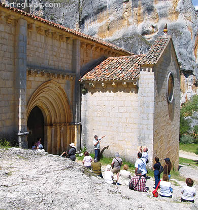 Otra imagen del grupo en la ermita
