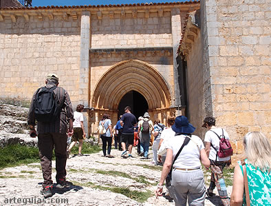 Llegada a la Ermita de San Bartolomé