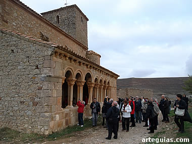 Visita a la iglesia de San Pedro de Caracena