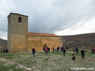 Desde las proximidades de la iglesia de Santa María de Caracena se contemplan grandes vistas del entorno de la villa