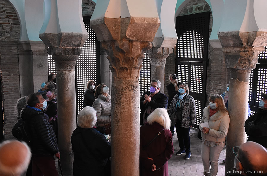 Interior de la que fue la Mezquita de Bab-al-Mardum
