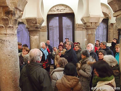 Dentro de lo que fuera la mezquita de Bab al Mardum
