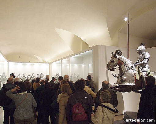 En una de las salas del Museo del Ejército