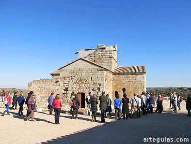 Llegada a Santa Mar&iacute;a de Melque