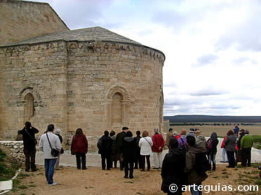 Desde la Iglesia de Castronuño las vistas son excelentes